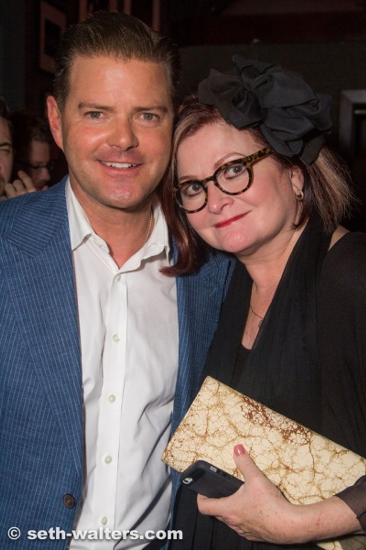 Clarke Thorell and Faith Prince at 