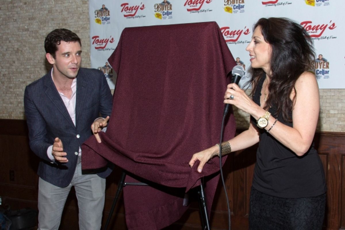 Michael Urie, Valerie Smaldone at 