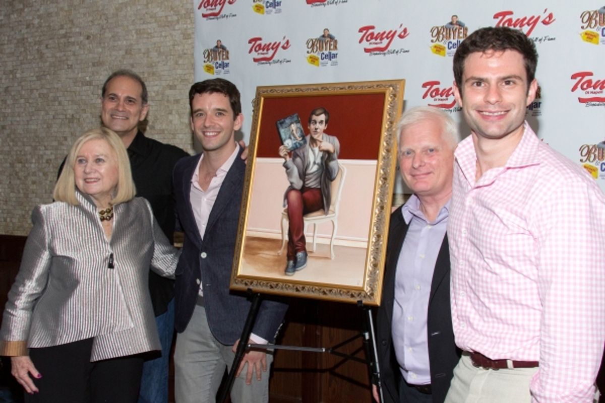 Michael Urie and the producers of BUYER & CELLAR at 