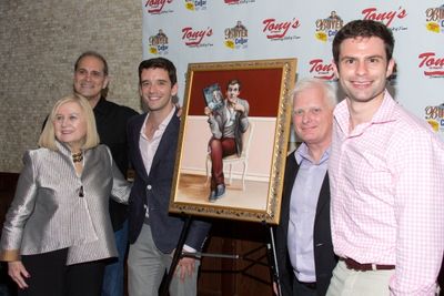 Michael Urie and the producers of BUYER & CELLAR Photo