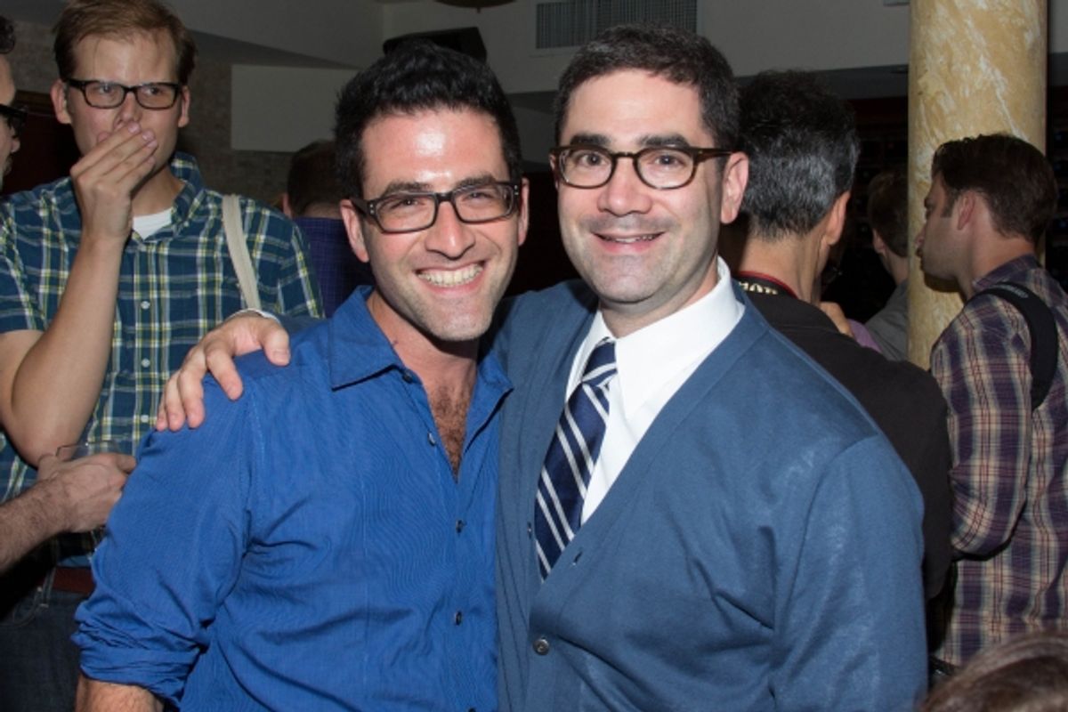 Ben Rimalower, Jonathan Tolins at 