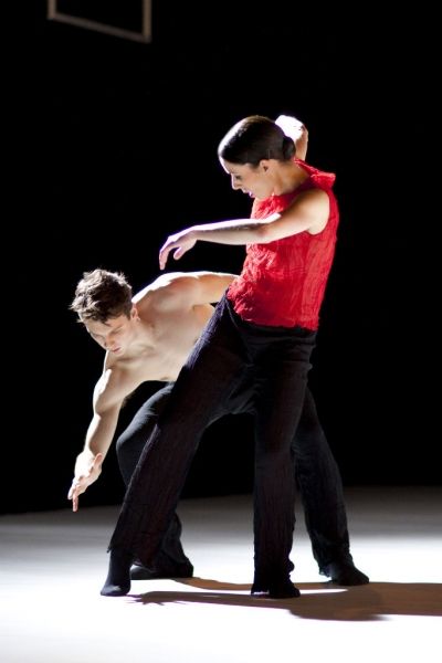 Hubbard Street Dancers Kevin J. Shannon, left, and Ana Lopez Photo
