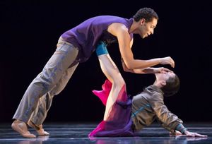 Hubbard Street Dancers Jonathan Fredrickson and Jacqueline Burnett Photo