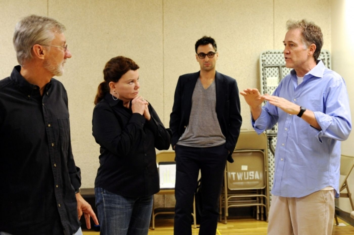 Photo Flash: In Rehearsal for Bucks County Playhouse's THE TALE OF THE ALLERGIST'S WIFE with Marilu Henner, David Garrison, Lynn Cohen & More! Image