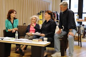 Marilu Henner, Lynn Cohen, Marsha Mason, David Garrison Photo