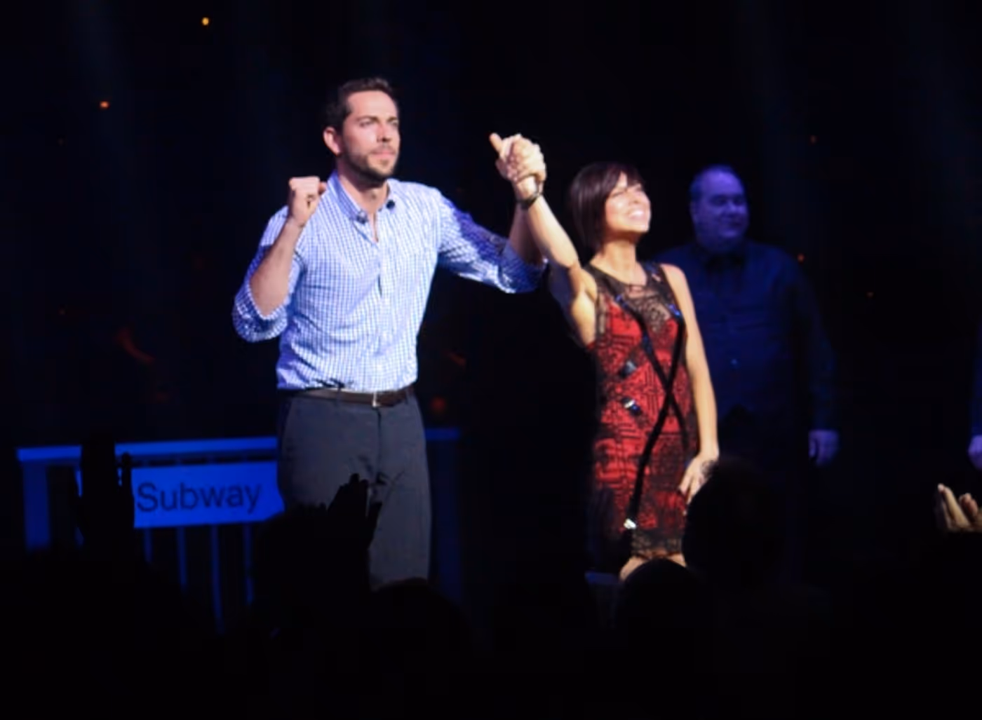 Photo Coverage: FIRST DATE Opening Night Curtain Call Image