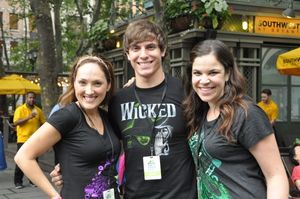 Wicked-Tiffany Haas, Derek Klena and Lindsay Mendez @ BroadwayWorld Wicked-Tiffany Haas, Derek Klena and Lindsay Mendez Photo