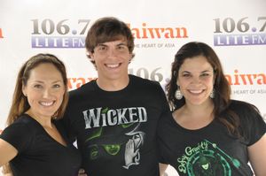 Tiffany Haas, Derek Klena and Lindsay Mendez @ BroadwayWorld Tiffany Haas, Derek Klena and Lindsay Mendez Photo