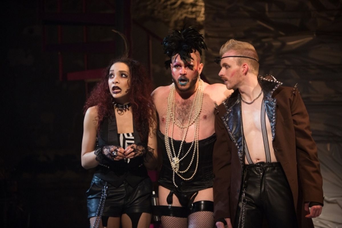 Kayla Dixon, Mitchell Jarvis and Matthew McGee  at 