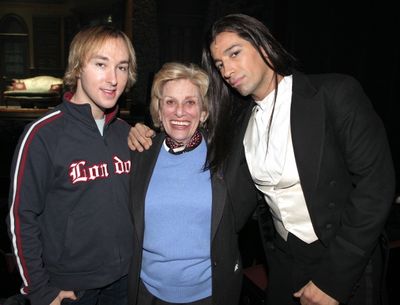Michael Alden (Producer), Shirley Herz (PR) & Michel Altieri during the Tech Rehearsa Photo