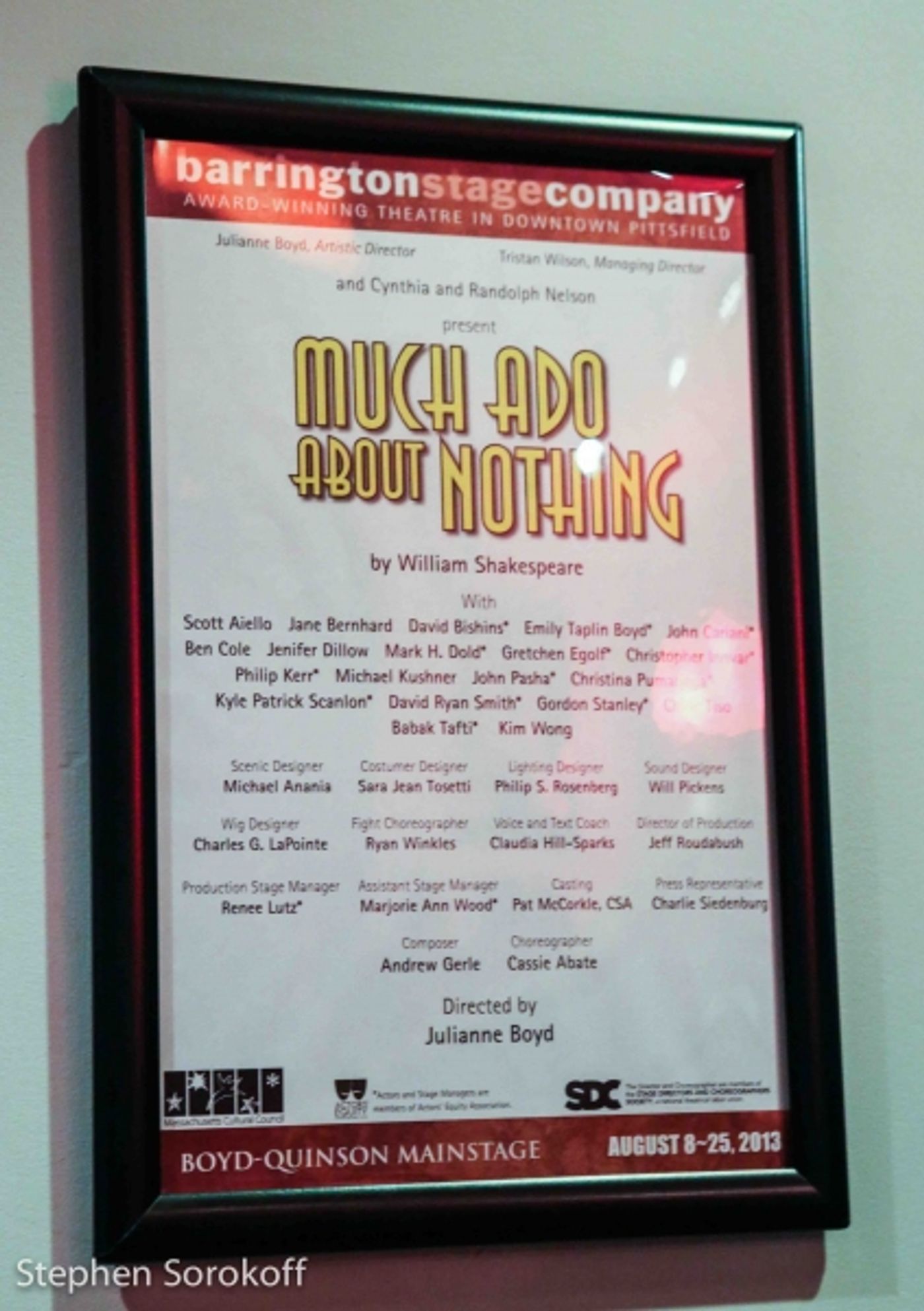 Photo Coverage: Inside Opening Night of Barrington Stage Company's MUCH ADO ABOUT NOTHING  Image