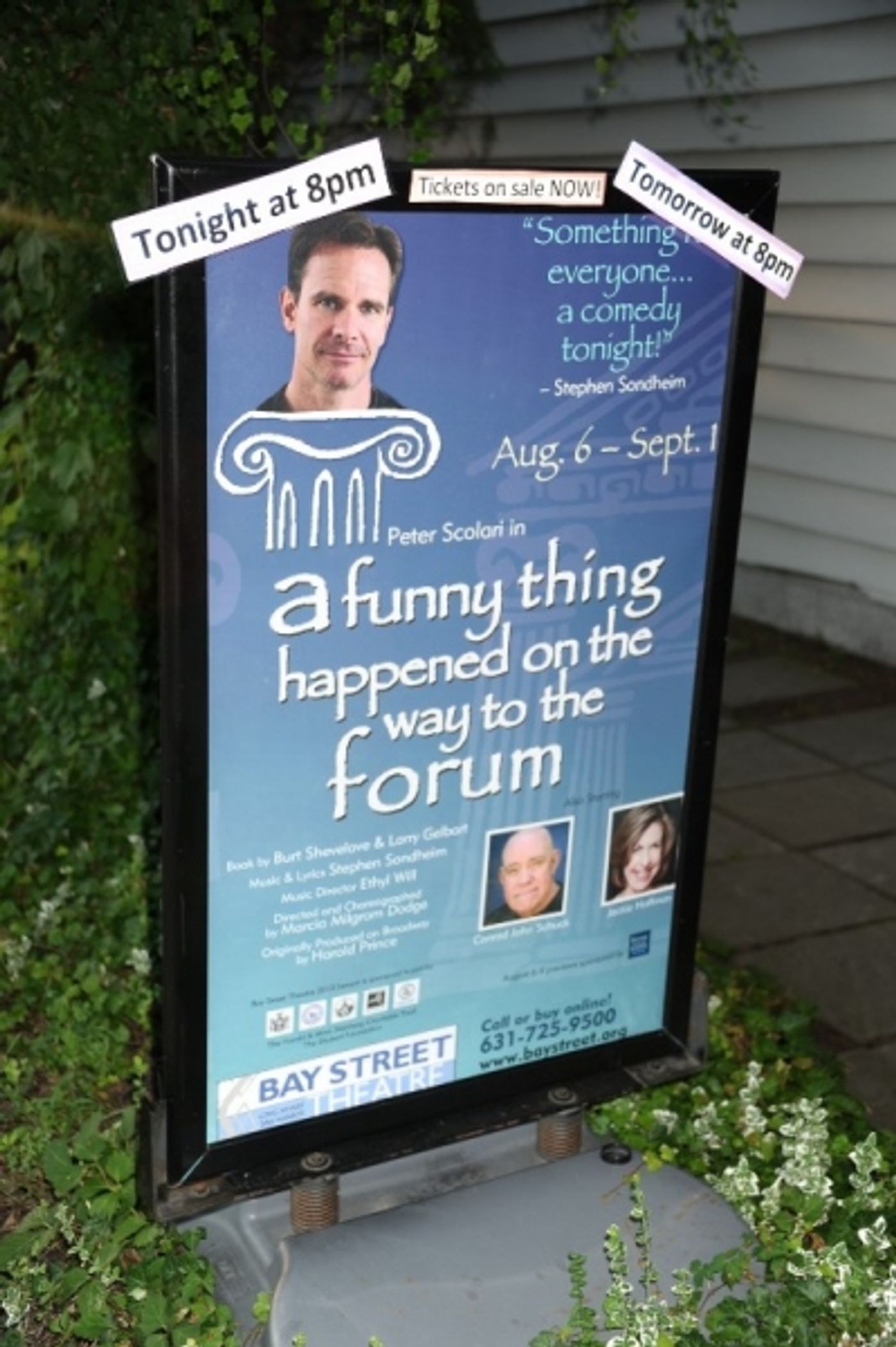 Photo Flash: Peter Scolari, Conrad John Schuck, Jackie Hoffman and More at Bay Street's 'FORUM' Opening  Image