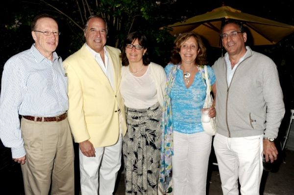 Elie Hirschfeld, Stewart Lane, and Sarah Hirschfeld, Marcia Riklis, Michael Kessler Photo