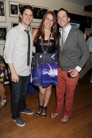 Nick Verina (Hero), Leah Lane, and Tom Deckman Photo