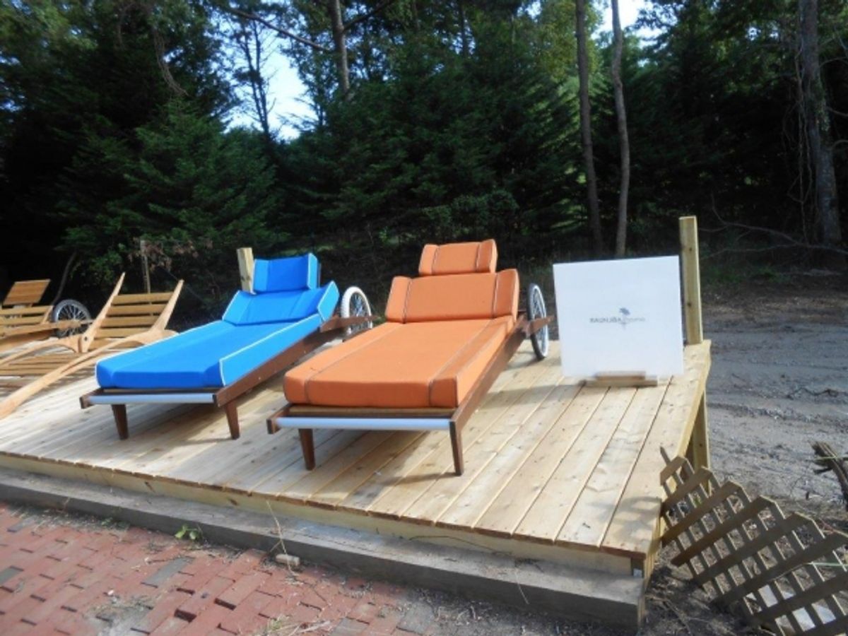 Lounge chairs by Scott Benjamin Tucker for Raunjiba at 