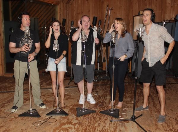 Kristoffer Cusick, Kate Loprest, Blake Hammond, Sara Chase and Bryce Ryness Photo