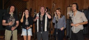 Kristoffer Cusick, Kate Loprest, Blake Hammond, Sara Chase and Bryce Ryness Photo