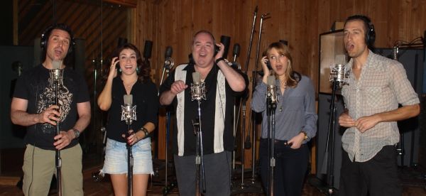 Kristoffer Cusick, Kate Loprest, Blake Hammond, Sara Chase and Bryce Ryness Photo