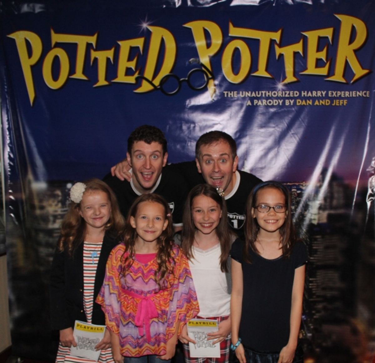 Milly Shapiro, Jefferson Turner, Sophia Gennusa, Bailey Ryon, Daniel Clarkson and Oona Laurence at 