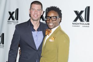 Dougie Meyer and Billy Porter Photo