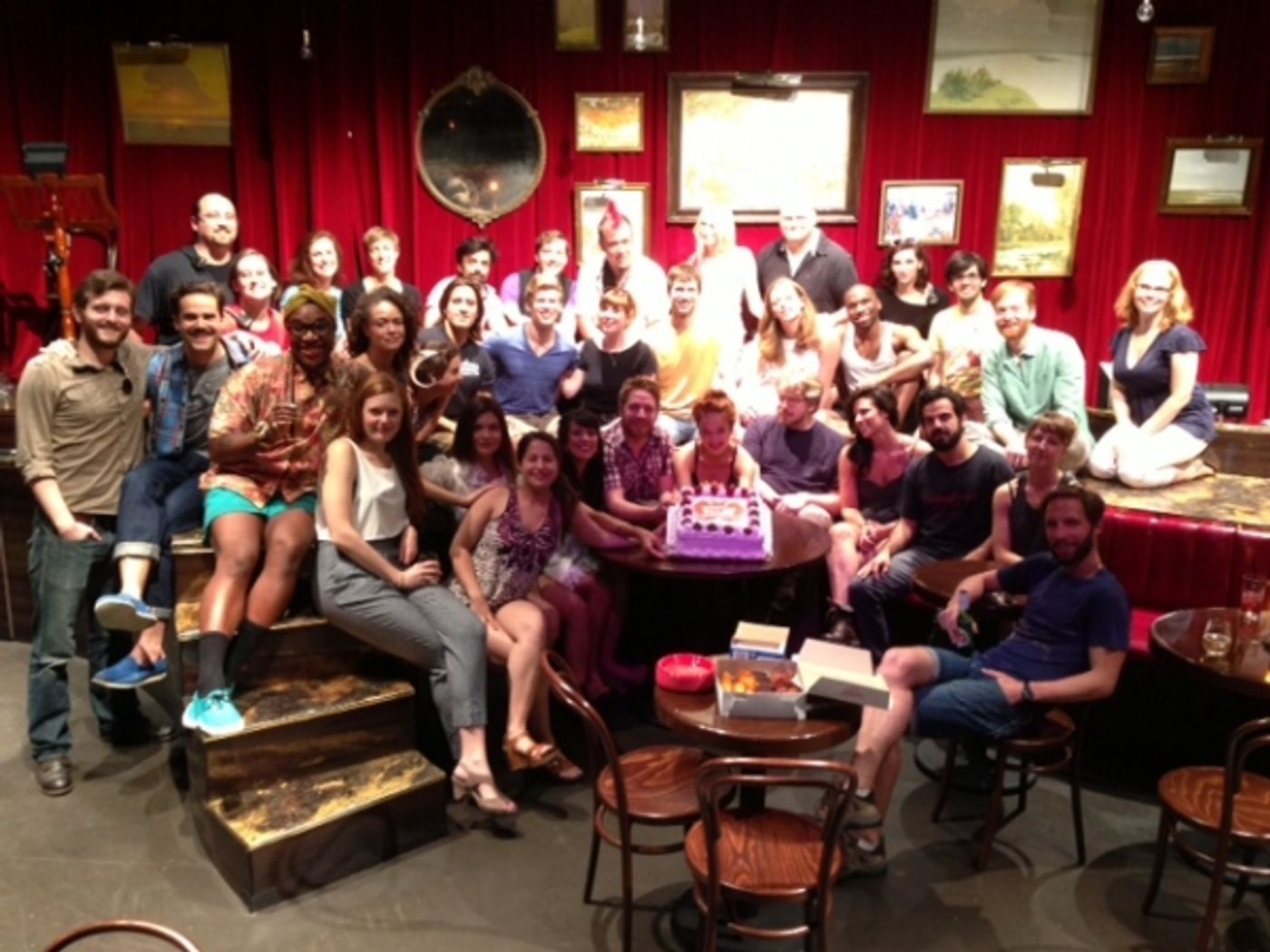 Photo Flash: NATASHA, PIERRE & THE GREAT COMET OF 1812 Celebrates 100th Performance!  Image