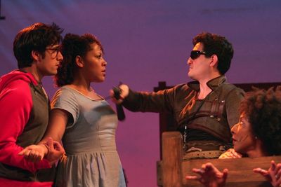 Jared Zirilli, Lilli Cooper, Kevin Melendez and Harriett D. Foy  Photo