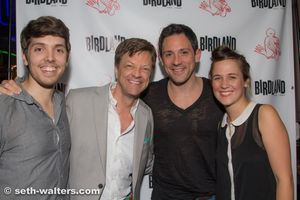 Anthony Taddeo, Jim Caruso, Steve Kazee and Lora Faye @ BroadwayWorld Anthony Taddeo, Jim Caruso, Steve Kazee and Lora Faye Photo