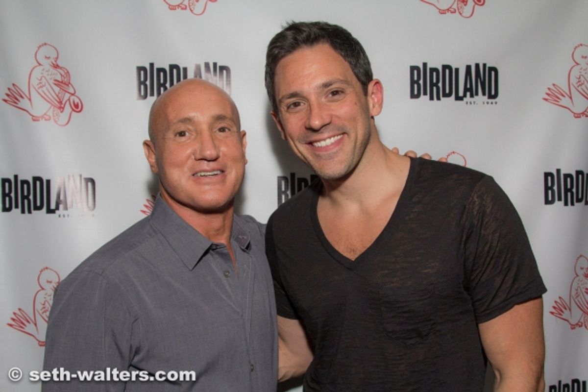 Gianni Valenti and Steve Kazee at 