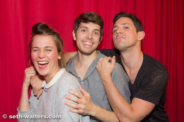 Lora Faye, Anthony Taddeo and Steve Kazee Photo