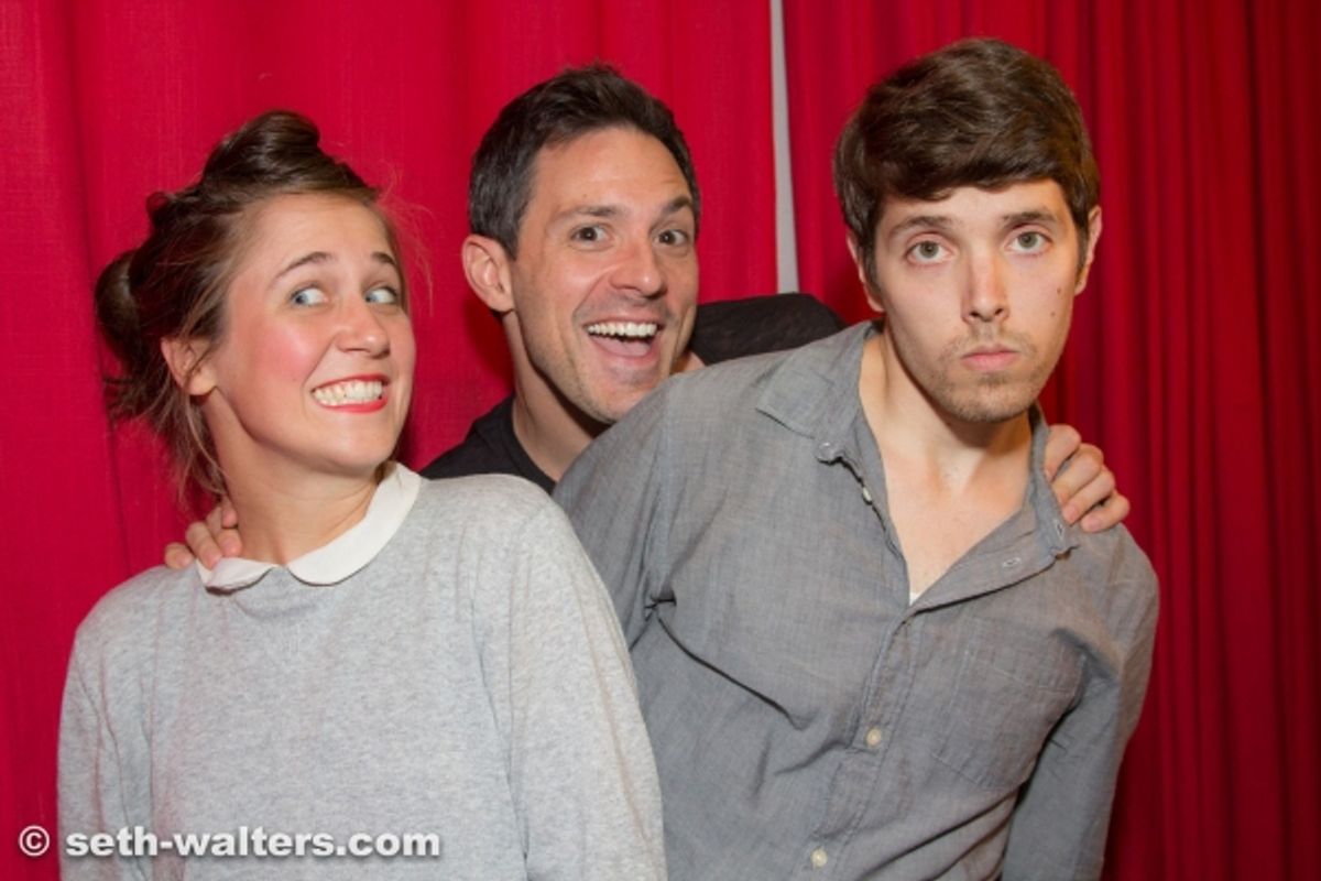 Lora Faye, Steve Kazee and Anthony Taddeo at 