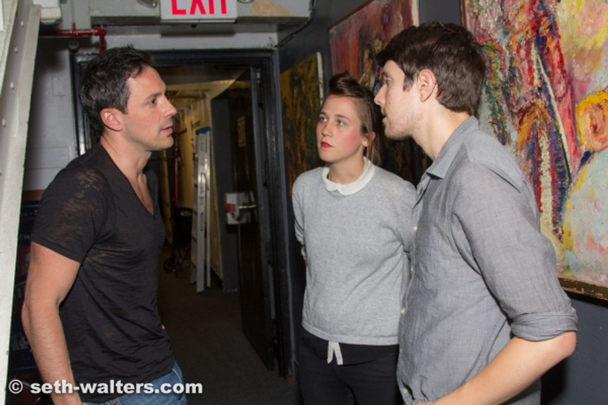 Steve Kazee, Lora Faye and Anthony Taddeo at 