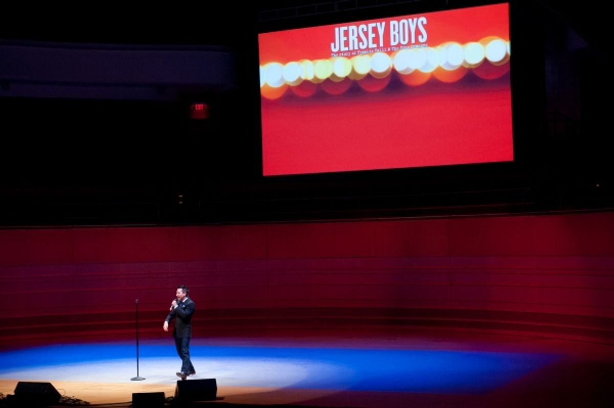 Courter Simmons of JERSEY BOYS at 