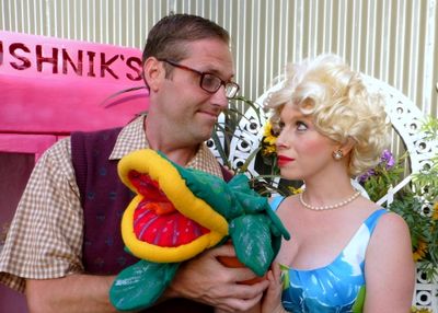 Audrey has new respect for Seymour after his plant, Audrey II, makes him a media star Photo