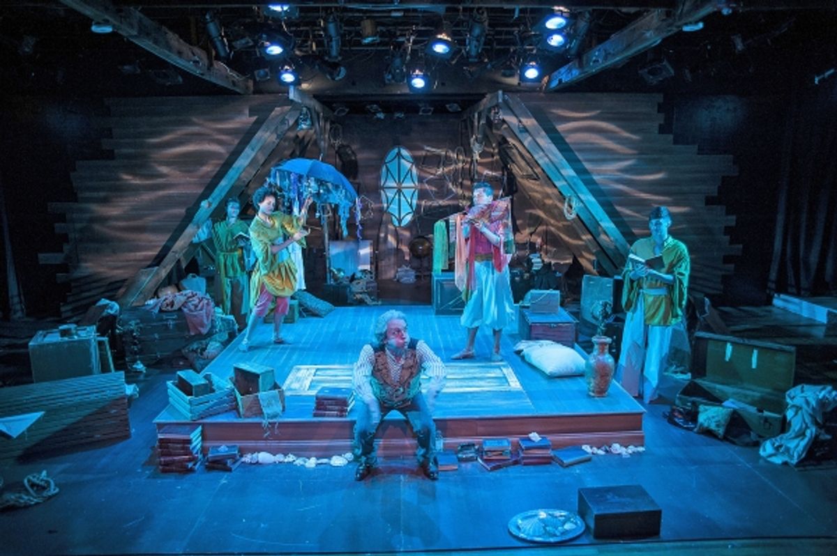 Coleman Hemsath, Monique St. Cyr, Kim L. Hubbard as Louis, Justin Charles and Avery Sobczak at 