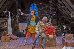 Monique St.Cyr as Player 1 (Captain Jensen), Kim L. Hubbard as Louis and Justin Charl Photo