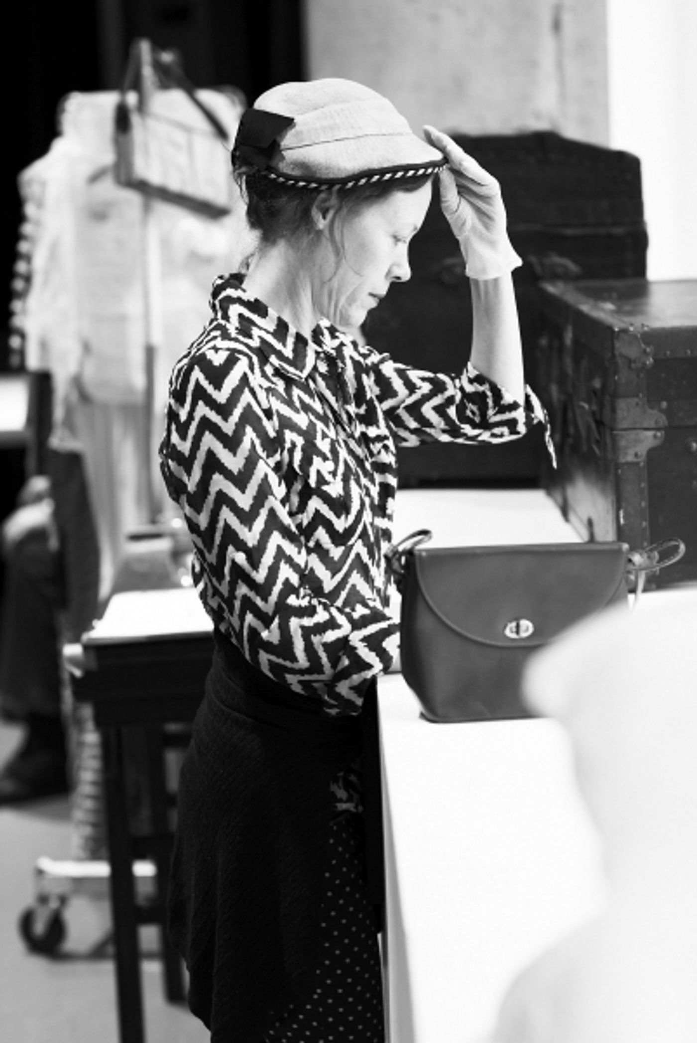 Photo Flash: Sneak Peek - In Rehearsal with Signature Theatre's THE OLD FRIENDS  Image