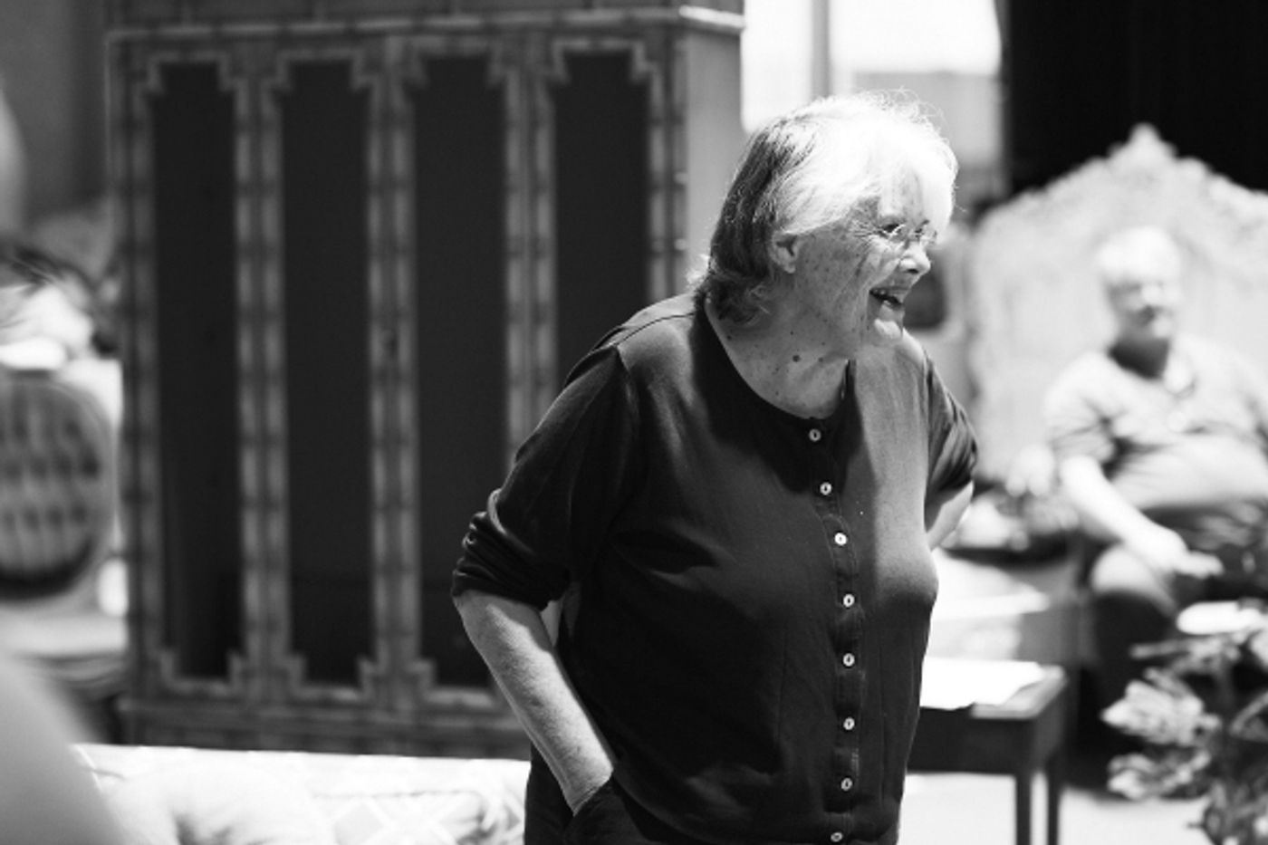 Photo Flash: Sneak Peek - In Rehearsal with Signature Theatre's THE OLD FRIENDS  Image