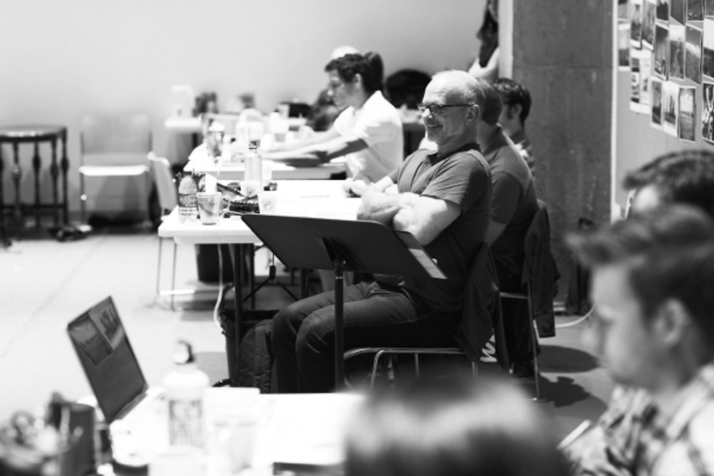 Photo Flash: Sneak Peek - In Rehearsal with Signature Theatre's THE OLD FRIENDS  Image
