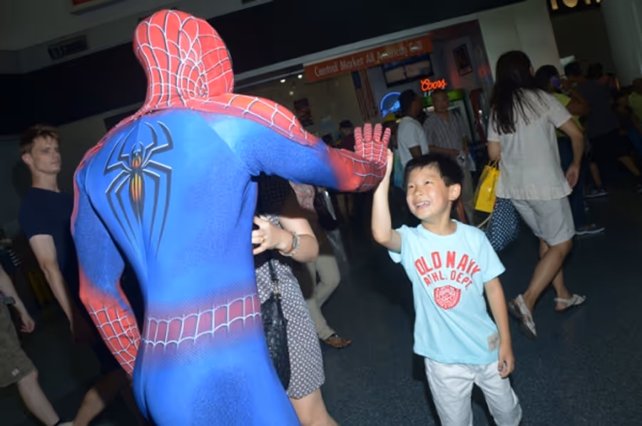 Photo Flash: SPIDER-MAN Travels to Staten Island for Yankees Game! Image