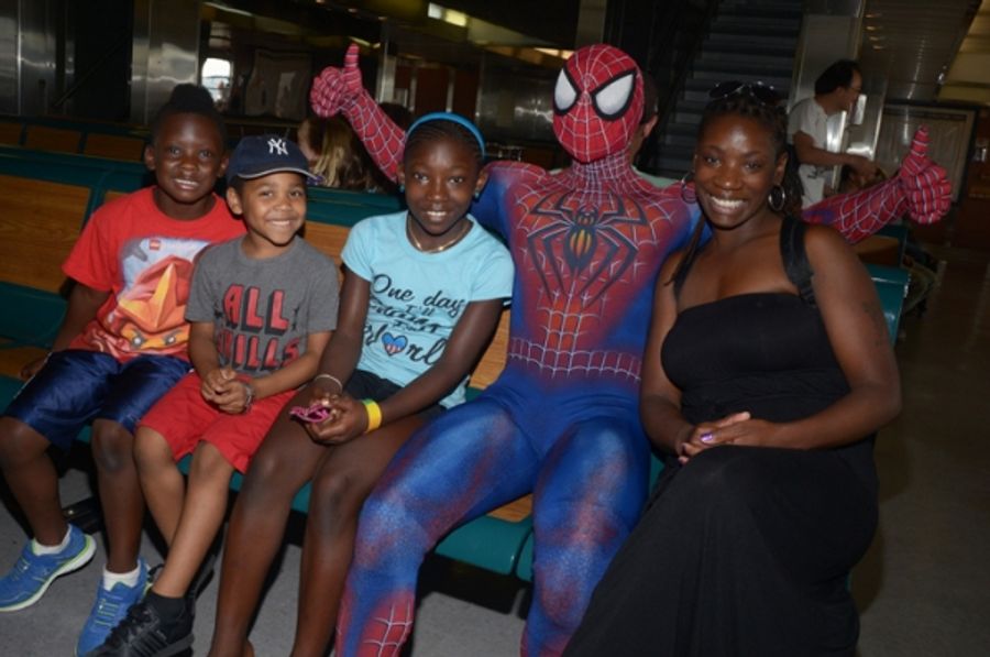 Photo Flash: SPIDER-MAN Travels to Staten Island for Yankees Game! Image