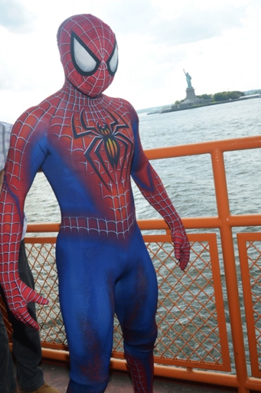 Photo Flash: SPIDER-MAN Travels to Staten Island for Yankees Game! Image