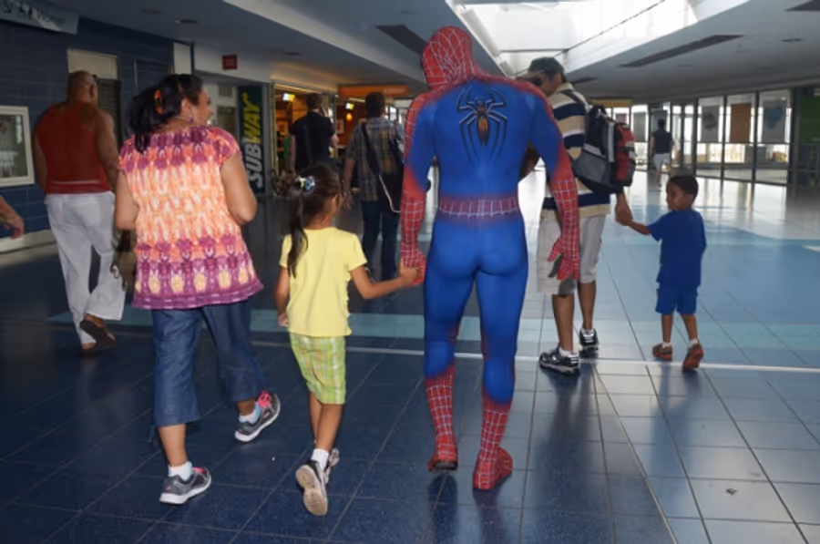 Photo Flash: SPIDER-MAN Travels to Staten Island for Yankees Game! Image