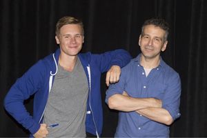 Assistant Director Seth Sikes and Director David Crome @ BroadwayWorld Assistant Director Seth Sikes and Director David Crome Photo