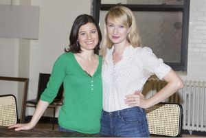 Susan Pourfar and Halley Feiffer @ BroadwayWorld Susan Pourfar and Halley Feiffer Photo