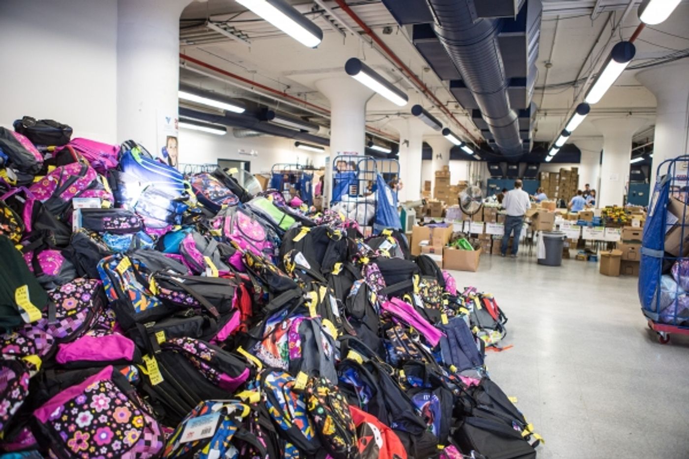 Photo Coverage: Paige Davis and SPIDER-MAN Team Up for Operation Backpack! Image