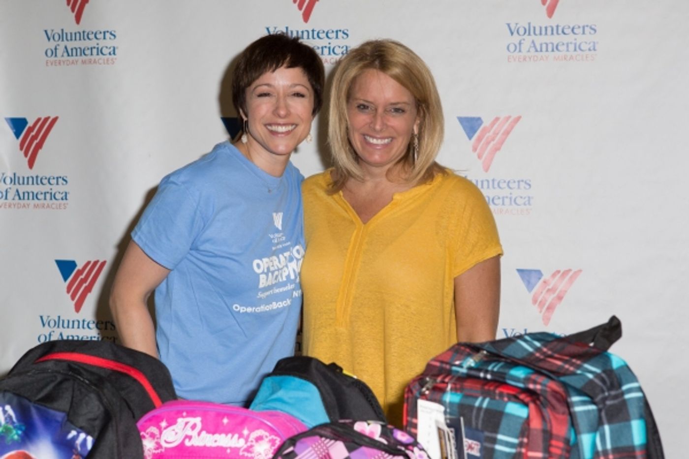 Photo Coverage: Paige Davis and SPIDER-MAN Team Up for Operation Backpack! Image