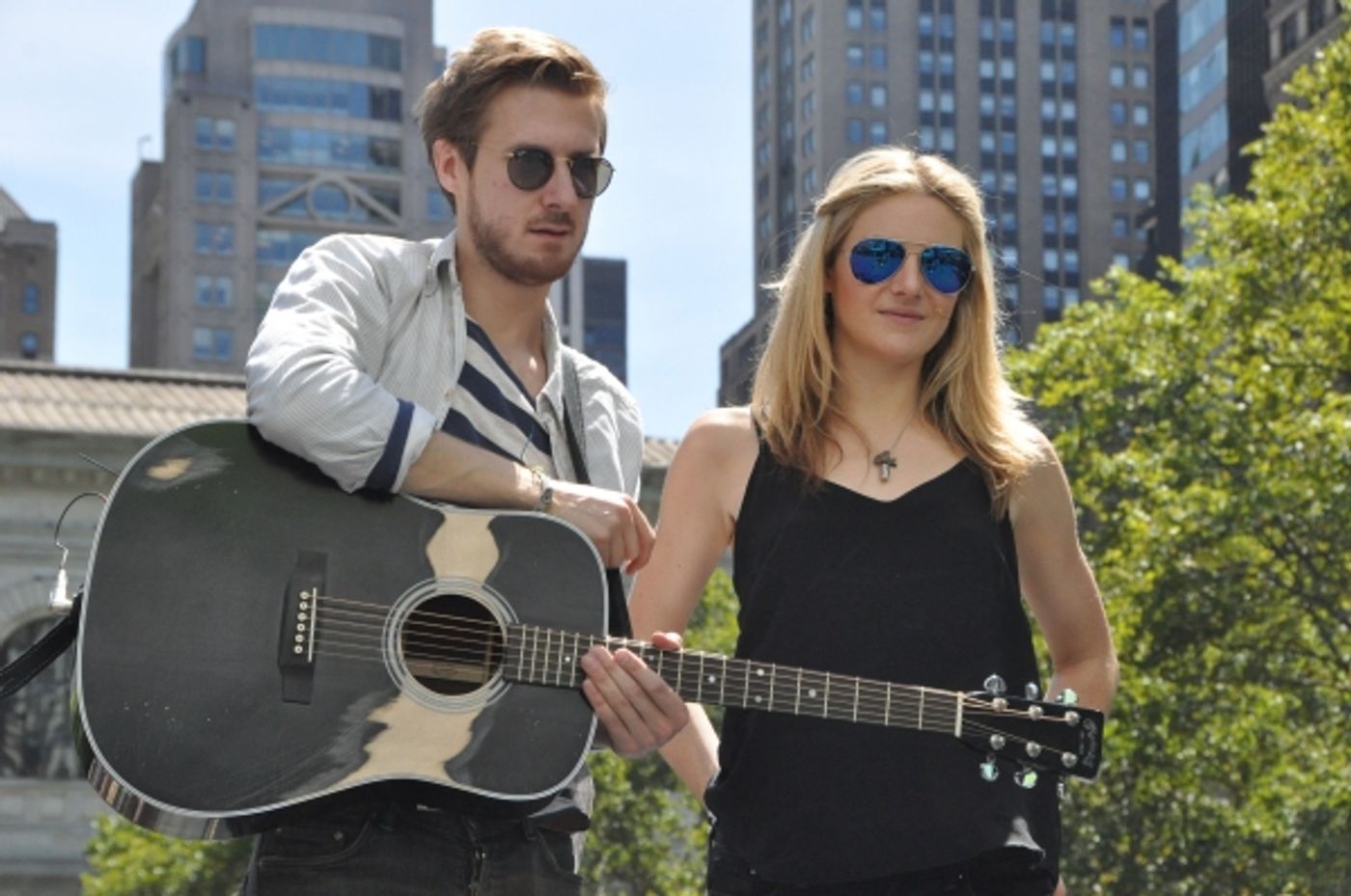 Photo Coverage: ONCE, MOTOWN, MAMMA MIA! & More Visit BROADWAY IN BRYANT PARK! Image