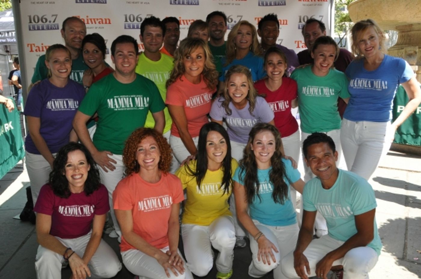 Photo Coverage: ONCE, MOTOWN, MAMMA MIA! & More Visit BROADWAY IN BRYANT PARK! Image