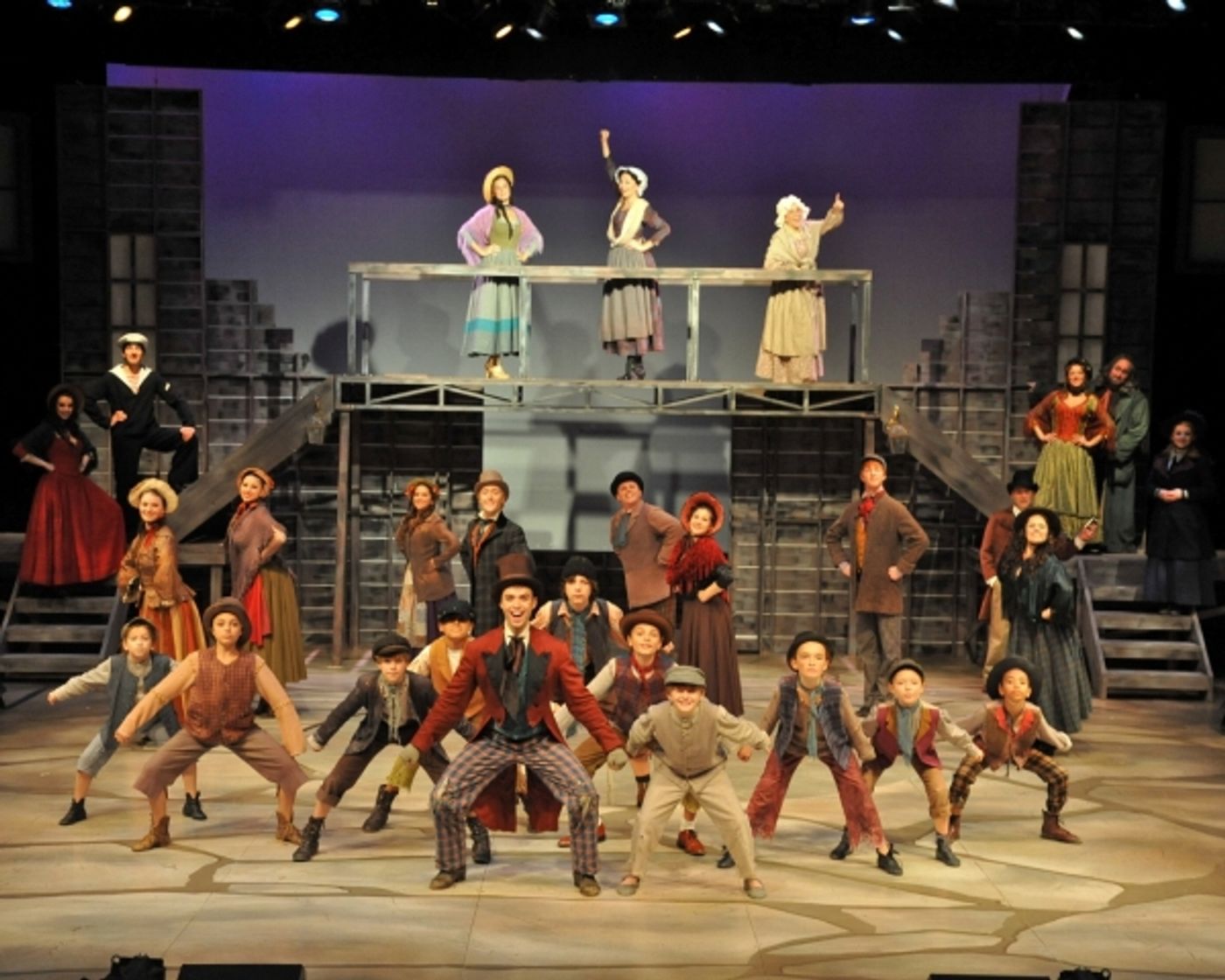 Photo Flash: First Look at Brandon Singel, John Treacy Egan and More in Westchester Broadway Theatre's OLIVER!  Image