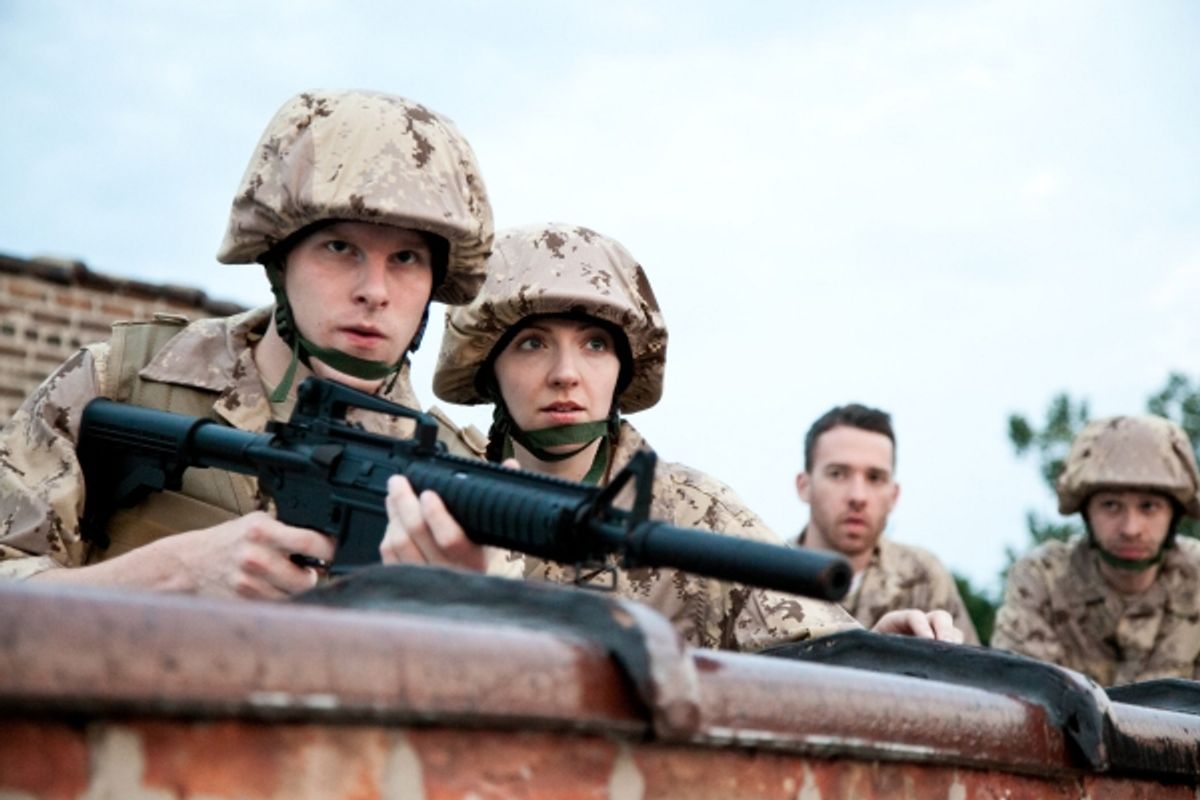 Michael Finley (Johnny Henderson) , Courtney Jones (Tanya Young), Dylan Stuckey (Chris Anders) and Billy Fenderson (Stephen Hughes) at 